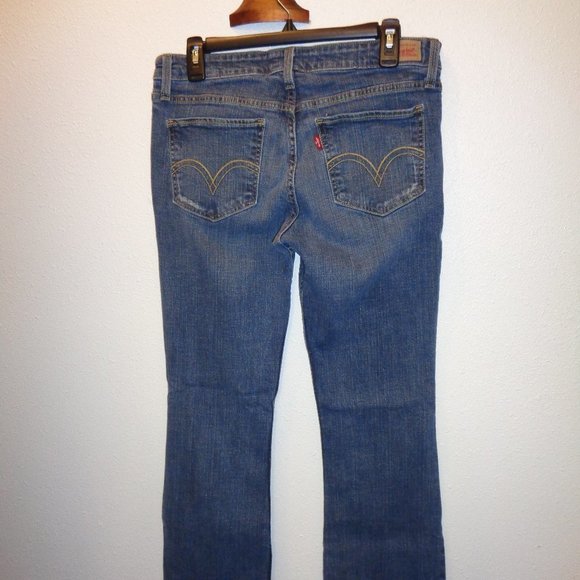 LEVI'S 518 Junior's Superlow Bootcut Jeans Size 11 - Picture 1 of 12